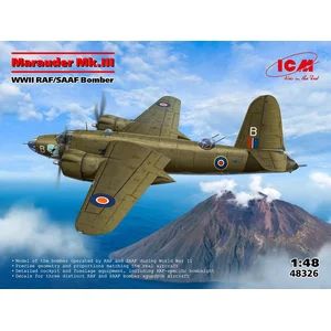 ICM Modelbouwpakket Vliegtuigen - 48326 Martin B-26 Marauder Mk.III - ...Vendu parbol