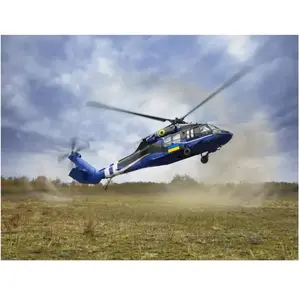ICM 48362 UH-60A Black Hawk, Defence Intelligence of Ukraine 1:48 pas cher