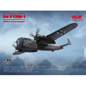 ICM Modelbouwpakket Vliegtuigen - 48274 Dornier Do 217 M-1 - WWII Duit...Vendu parbol