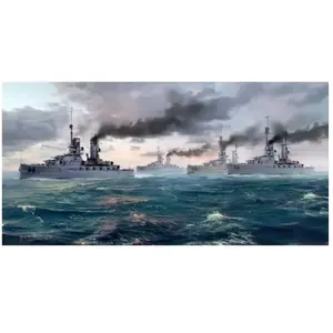 ICM Modelbouwpakket Schepen - S021 Kaisers Steel Fist - 4 kits van de ... pas cher
