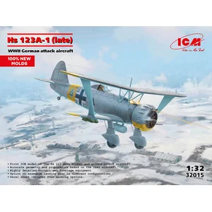 ICM Modelbouwpakket Vliegtuigen - 32015 Henschel Hs 123A Late versie -...Vendu parbol