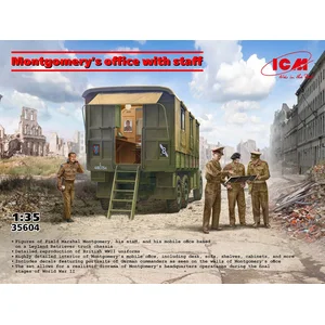 ICM Modelbouwpakket Diorama - 35604 Montgomerys Kantoor met Personeel ...Vendu parbol