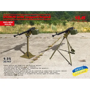 ICM Modelbouwpakket Militaire voertuigen - 35747 DShKM met Statief/Dri...Vendu parbol