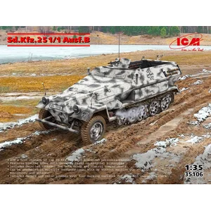 ICM - Maquette Semi-chenillé Sd.kfz.251/1 Ausf.b icm35106 1:35 Maquet... pas cher