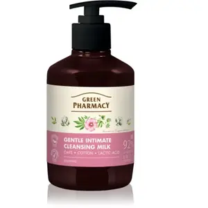 Green Pharmacy Bio Intieme hygiënemelk - Verzachtend - Haver en Katoen - 370ml pas cher