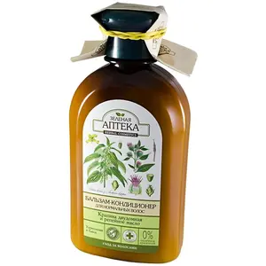 Après-shampoing GREEN PHARMACY pour cheveux normaux, à l'huile d'ortie et de bardane, 300 ml