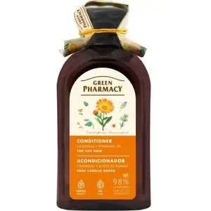 Schubiger Après-shampoing GREEN PHARMACY pour cheveux gras, à l'huile ...