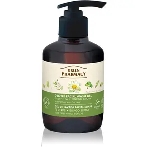 Elfa, Nettoyant pour le visage, Pharm FACE el d/mycia 270ml zielona herbata+Ginkgo (Gel nettoyant) pas cher