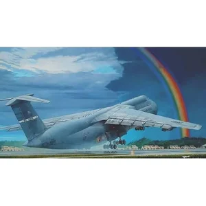 1:144 Roden 330 C-5B Galaxy Plastic Modelbouwpakket pas cher