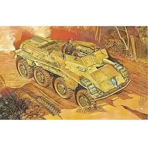 Roden 707 Kit de modélisme Sd.Kfz.234/3 Schw.Pz.kanonenwg. pas cher