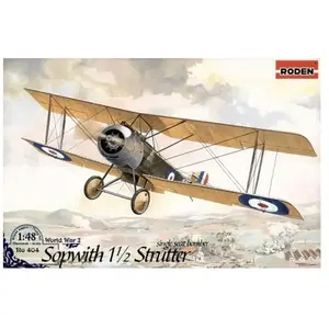 Maquette Avion : Sopwith 1 1/2 Strutter-Roden pas cher