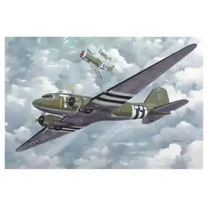 Roden Douglas C-47 Skytrain Airplane Model Building Kit pas cher