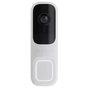 Ajax, Sonnette + interphone, VIDEO DOORBELL/WHITE 66390 pas cher