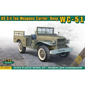 Ace WC-51, véhicule américain de transport d'armes de 3/4 de tonne, signal sonore pas cher