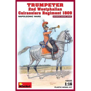 Miniart 1:16 - Trumpeter '2nd Westphalian Cuirassiers Regiment' 1813 - Min16035 pas cher