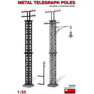 MiniArt Maquette en Plastique « Telegraph Pole » échelle 1:35 (Gris) pas cher
