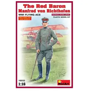MiniArt Echelle 1 : 16 cm Le Baron Rouge Manfred Von rihthofen WWI Flying Ace Kit de modèle en Plastique pas cher