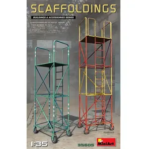 Maquette d'échafaudages MiniArt 35605 à l'échelle 1/35 en plastique pas cher