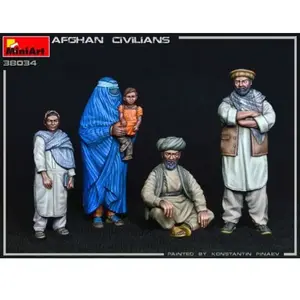 Non communiqué 1:35 MiniArt 38034 Afghan Civilians Plastic Modelbouwpakket pas cher