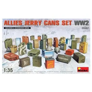 Comparateur de prix : Allies Jerry Cans Set Ww2 - 1:35e - Miniart