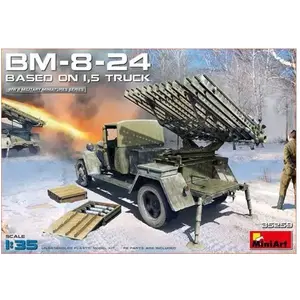 Comparateur de prix : MiniArt 35259 BM-8-24 Based on 1,5t Truck Kit de modélisme Gris