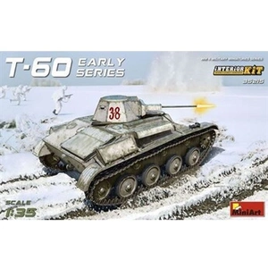 Mini art Kit d'intérieur d'usine automobile T-60 Early Series(Gorky) pas cher