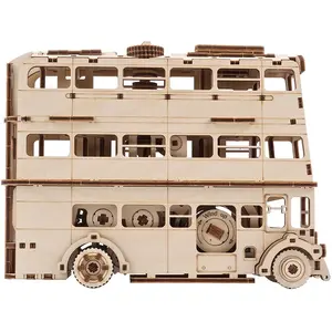 Maquette en bois - UGEARS - Le Magicobus - 268 pièces - Temps de montage 6h - Coloris Unique