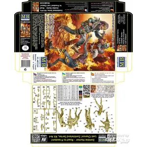 Master Box Modelbouwpakket Militaire voertuigen - 35244 Zombie Hunter:... pas cher