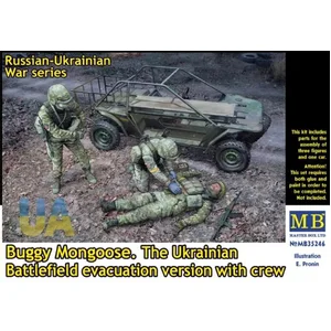 Master Box Modelbouwpakket Militaire voertuigen - 35246 Buggy Mongoose...
