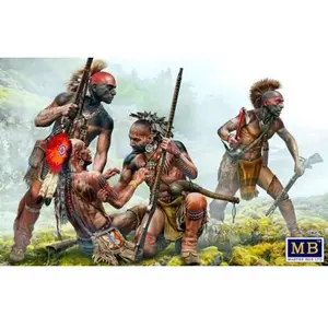 Cercle Protecteur, Série Indian Wars, Xviiie Siècle Kit N ° 1 - Master Box 2335209 pas cher