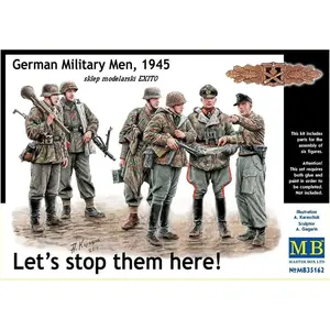 Master Box MB35162-1/35 Figurine de soldats allemands 1945 pas cher