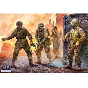 Comparateur de prix : 1:35 Master Box MB3574 U.S. Paratroopers, Europe 1944 - 1945 Plastic Modelbouwpakket