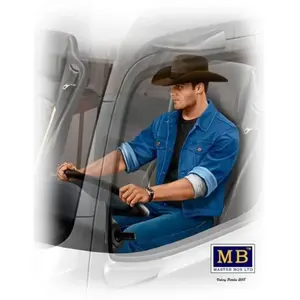Série De Camionneurs Mike Barrington - Master Box Mb24044 pas cher