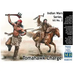 Comparateur de prix : Tomahawk Charge.indian Wars Series, Kit No.2- 1:35e - Master Box Ltd.