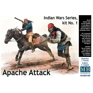 Comparateur de prix : Apache Attack,indian Wars Series,kit No1 - 1:35e - Master Box Ltd.