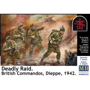 Master Box Modelbouwpakket Militaire voertuigen - 35252 Deadly Raid - ...