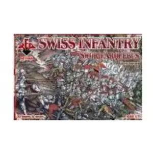 Swiss Infantry (sword/arqebus) 16th Cent - 1:72e - Red Box pas cher
