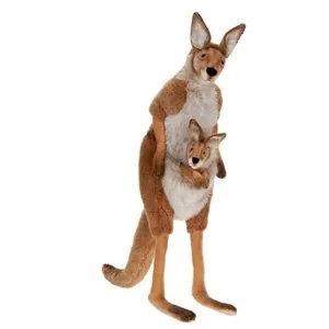 Anima Peluche Kangourou Avec Bébé 100 Cm AnimaVendu parrakuten