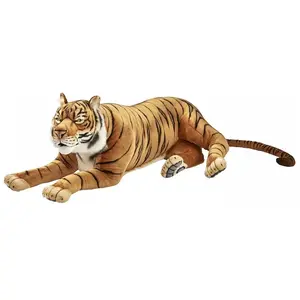 Anima Peluche Tigre Brun Couché 150 Cm AnimaVendu parrakuten