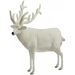 Anima Peluche Anima Renne Blanc 150 Cm (140 X 30 X 150 Cm)Vendu parrakuten