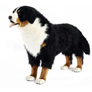 Comparateur de prix : Hansa Anima Peluche Bouvier Bernois À 4 Pattes 125 Cm (125 Cm)
