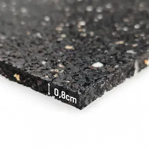 Tapis anti-vibration universel WESSPER pour machine à laver et lave-vaisselle - 60x60cm - épaisseur 8mm pas cher