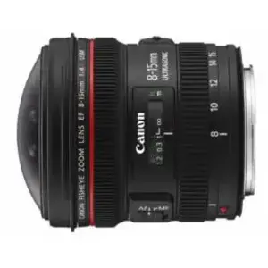 Objectif reflex Canon EF 8 - 15 mm f/4.0 L USM Fisheye pas cher