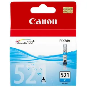 Canon - Cartouche d'encre CLI-521C cyan 9ml (2934B001) pas cher