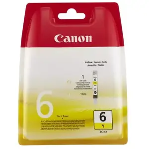 Canon BCI-6Y Inktcartridge Geel pas cher