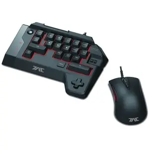 Hori T.A.C Four Type K2 - Mini Clavier Mécanique et Souris TAC Pour PS4, PS3 et PC - Licence Officielle Sony pas cher