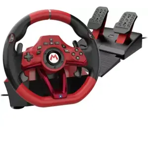 Volant + Pédalier HORI Mario Kart Racing Wheel Pro Deluxe pas cher