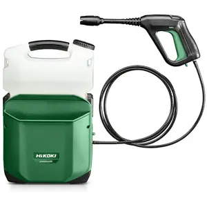 HiKOKI ACCU HOGEDRUKREINIGER 18V - 0,5-20BAR - 0,5-1,2L/MIN - 8L TANK ...