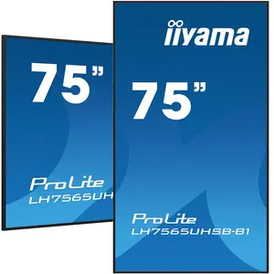 Comparateur de prix : iiyama 74.5" LED - ProLite LH7565UHSB-B1 - Ecran dynamique 4K UHD