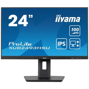 Ecran PC Iiyama ProLite XUB2493HSU-B6 24" Full HD Noir Mat pas cher